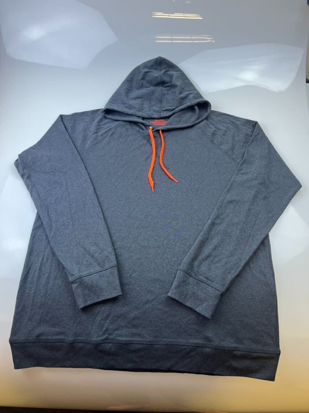 Mads Nørgaard Dark Grey Standard Hoodie Logo Sweat N255-12